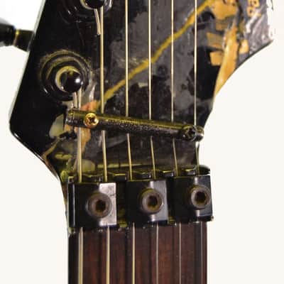 Kramer Pacer Carrera Vintage Early 1980's Electric Guitar w/ Floyd Rose 1981-'83 Black image 8