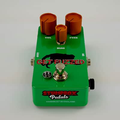 Stumpbox Pedals GET FUZZED Gold Knob Fuzz image 2