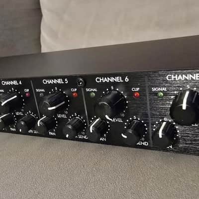 ART MX822 8-Channel Line Mixer with Effects Loop 2013 - Present - Black image 5