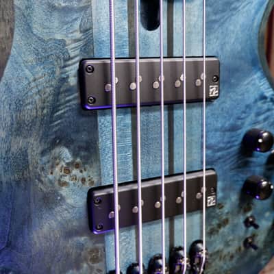 Ibanez BTB Series BTB945 - Cosmic Blue Low Gloss image 11