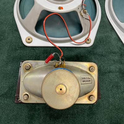Pair of Saba Green Cone Woofers and Tweeters 5 Ohm Version in Excellent + Cond. image 5