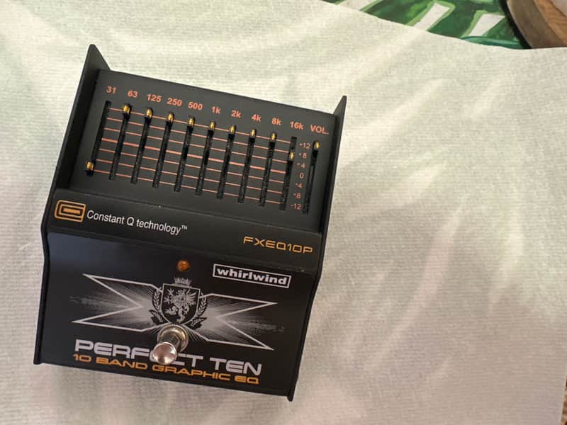 Whirlwind Perfect Ten 10-Band Graphic EQ pedal MINT image 1