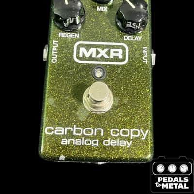 MXR M169 Carbon Copy Analog Delay 2008 - Present - Green Sparkle - X19945 image 1
