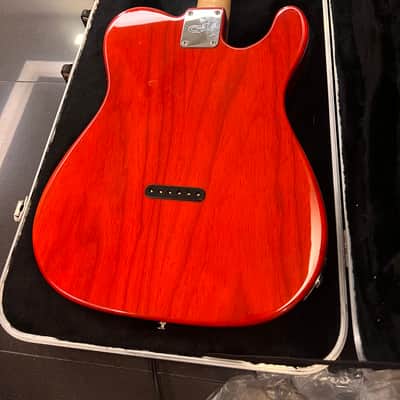 Left-handed G&L ASAT Bluesboy Semi Hollow 2010s - Clear Orange image 5