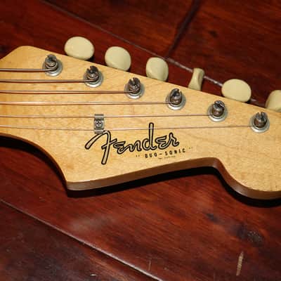 1963 Fender Duo-Sonic Rare Mahogany Body (SKU:FEE1030) image 5