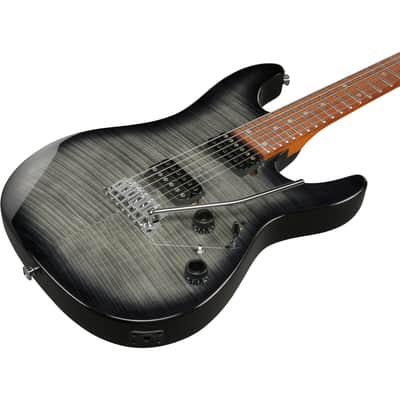 Ibanez AZ24S1F AZ Standard 6-String Electric Guitar - Transparent Black Sunburst image 8
