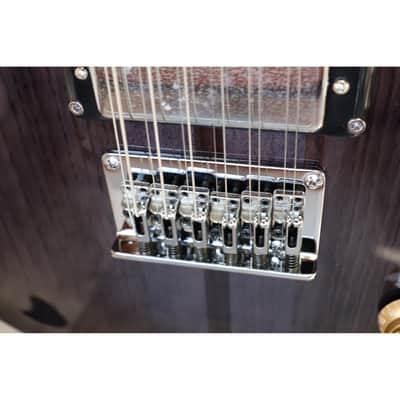 Washburn Wing Series Hawk 12 H12TB-U 12-String Electric Guitar – Trans Black – New image 17