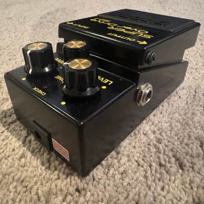 Boss SD-1-4A 40th Anniversary Super Overdrive 2021 - Black / Yellow Bild 4