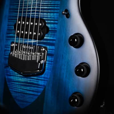 Ernie Ball Music Man John Petrucci Signature Majesty 6 Electric Guitar - Blue Silk (M019494) image 9