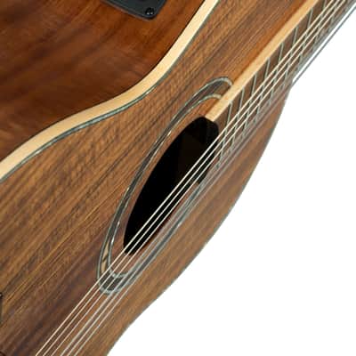Ortega RE30TH-ACA 30th Anniversary Series AAA Acacia Top Nato Neck Nylon 6-String Classical Acoustic-Electric Guitar w/Gig Bag image 12