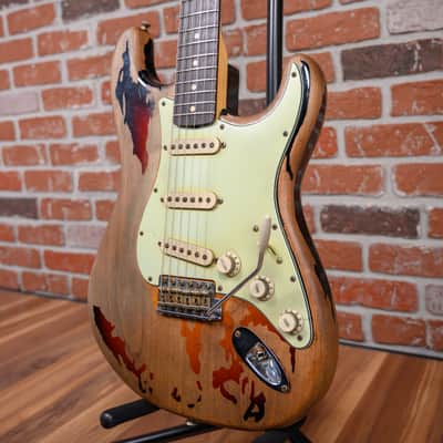 Fender Custom Shop Rory Gallagher Signature Stratocaster 3-Color Sunburst Relic 2007 w/OHSC image 13