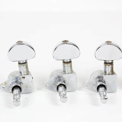 Standard GROVER Rotomatic 3x3 Tuners NICKEL ~Aged RELIC~ for Gibson Les Paul Standard/Custom/SG/ES image 8