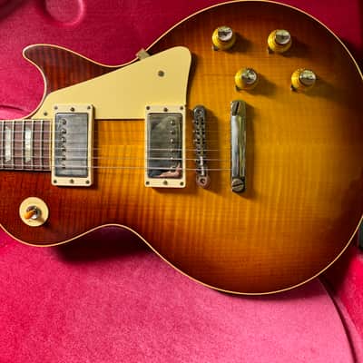 Gibson Custom Shop 60th Anniversary '60 Les Paul Standard #001548 Reissue V2 2020 - Tomato Soup Burst image 6
