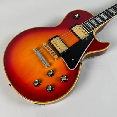 1976 Gibson Les Paul Custom Cherry Sunburst image 10