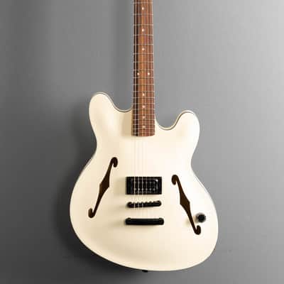Fender Tom DeLonge Starcaster - Satin Olympic White image 8