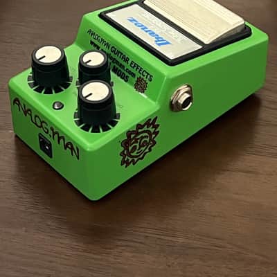 Ibanez TS9 Tube Screamer with Analogman Mod 2010s - Green image 4