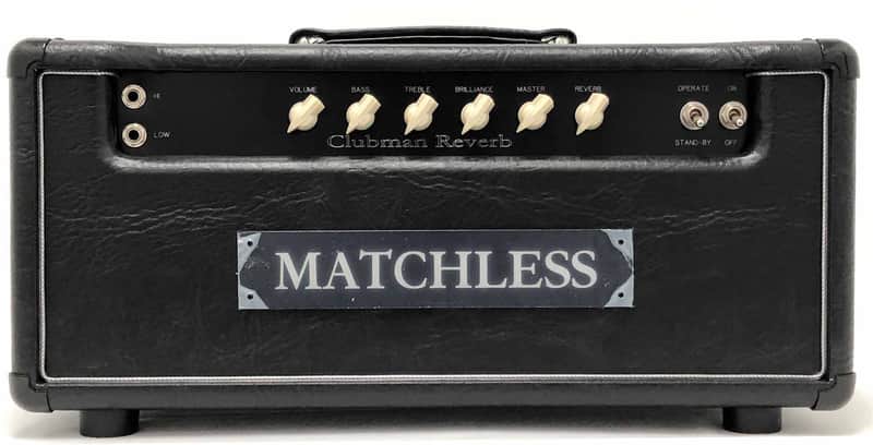 Matchless Clubman - 35 - Head - with Reverb - 35 Watt Head with Reverb image 1