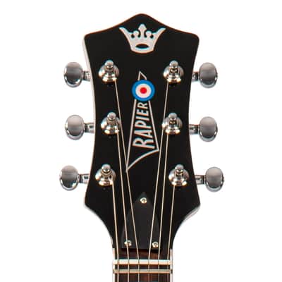 Rapier Saffire Electric Guitar ~ Vintage White image 6