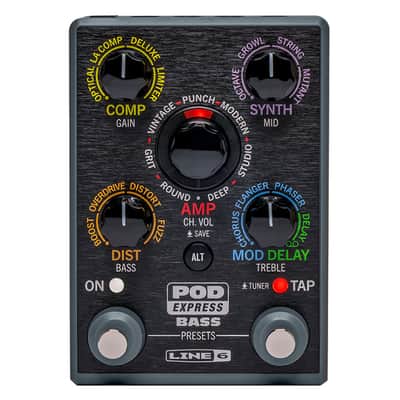 Line 6 POD Express Bass Portable Multi-FX Pedal - Open Box image 1