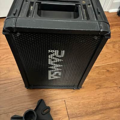 Pair (2) near-vintage Panasonic Ramsa WS-A80 speakers w/ Ultimate stand clamp in black image 11
