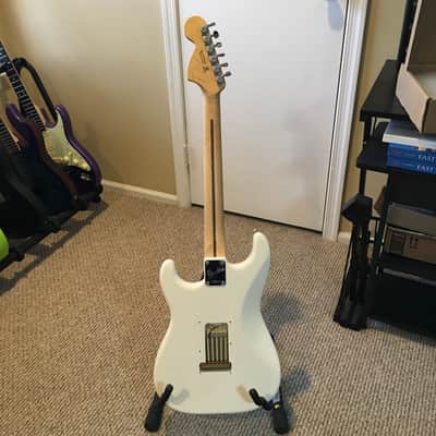 Fender American Performer Stratocaster with Maple Fretboard 2019 - Olympic White image 4