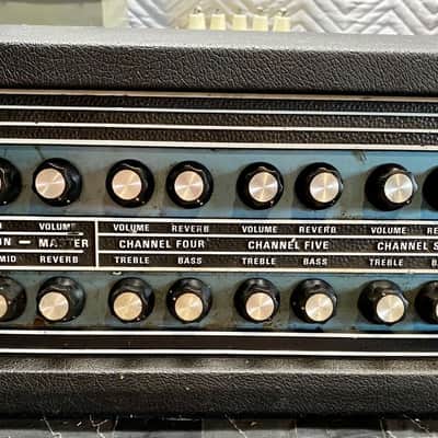 Vintage EMC PA 400 Guitar/Bass/Vocal PA Head Serviced and Restored image 2