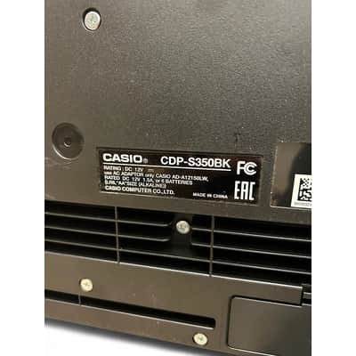 Immagine Casio CDP-S350BK 88-Key Compact Digital Piano - Black - 9