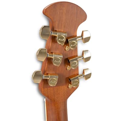 Ovation Celebrity Deluxe Acoustic Electric Guitar - Vintage Suburst Satin image 6