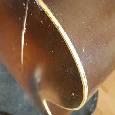 First National Institute Of Allied Arts  Parlor Flat Top 1930s Tobacco Burst w/ Original Case image 6