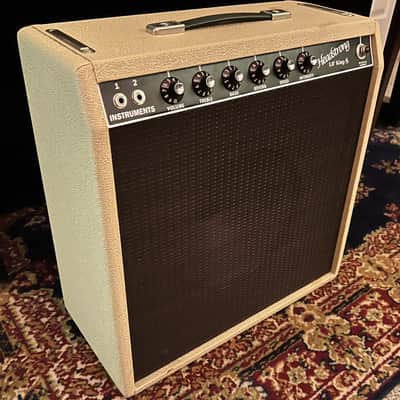 Headstrong Lil' King S 1x12 Combo - Blonde/Oxblood - Factory Mids Mod image 1