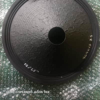 JENSEN A12 CONE  RECONE REPAIR DEEP CONE FOR A12 AND F12! CLOTH SURROUND= MORE EXCURSION=DEEPER BASS FIBERGLASS LOADED PMR SPEAKERS image 2