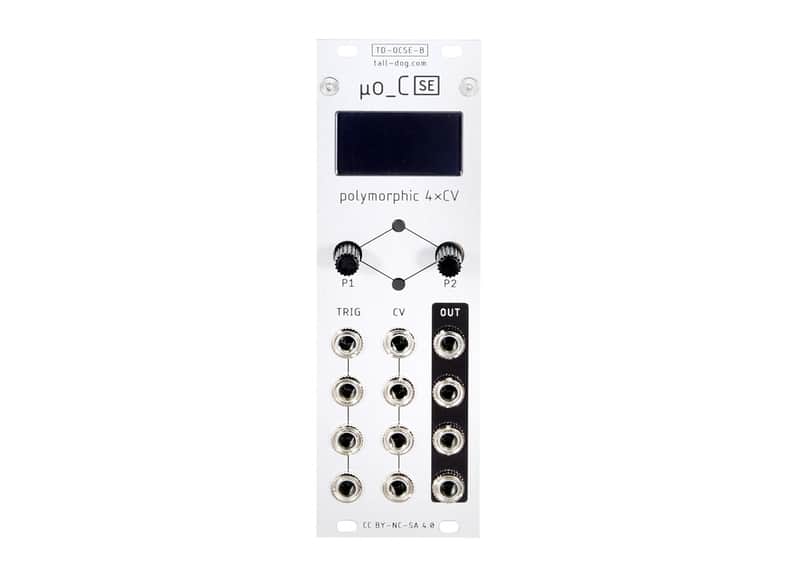 Tall Dog Electronics uo_C Polymorphic CV Generator (Silver) [B-STOCK] image 1