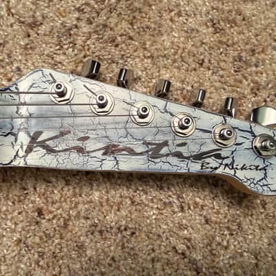 One of a Kind Nikita Kintia Soapbar / P90 T-Style Wild Blue Telecaster image 7