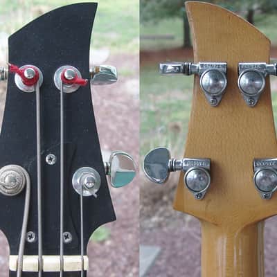 Dan Armstrong ARMUB-1 Fretless RARE Black 1971 Clear image 7