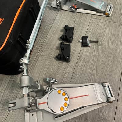 Pearl P3002D Eliminator Demon Direct-Drive Double Bass Drum Pedal 2010s - Silver / Grey image 2