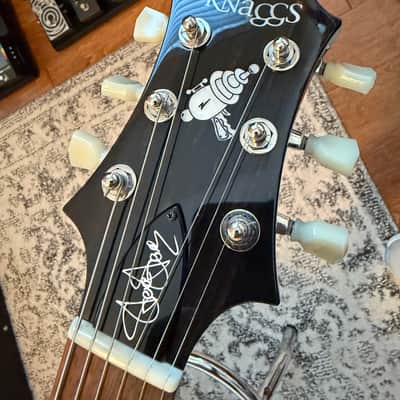 Knaggs Steve Stevens Signature SSC 2025 - Midnight Blue Tier 1 Flame image 9