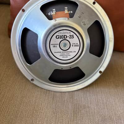Celestion G10D-25 10” Made in England 1980s image 2
