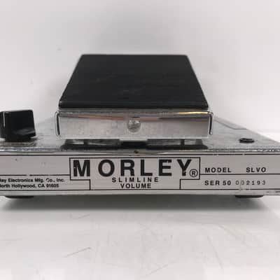Vintage Morley Slimline Volume Pedal Black Model SLVO image 4