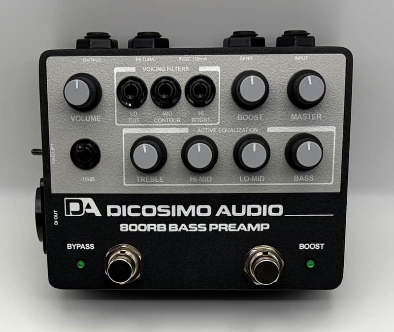 DiCosimo Audio 800RB Bass Preamp Pedal image 1