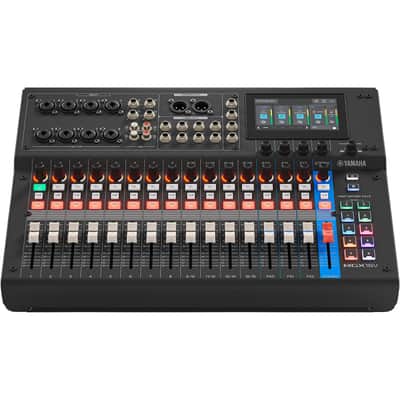 Yamaha MGX16V 22-Channel Digital Mixer With Video Interface Black image 2
