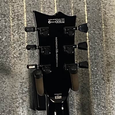 ESP LTD EC-1000S Gloss Black Fluence Guitar & Case #0366 Used image 7