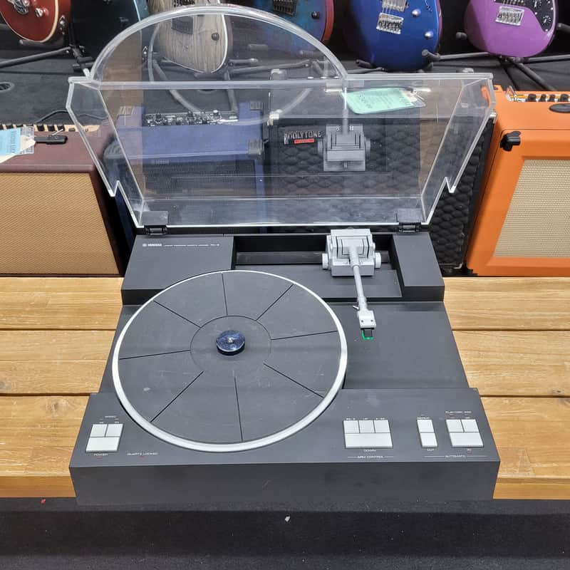 Yamaha PX-2 Linear Tracking Direct Drive Turntable 1980s - Black image 1