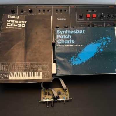 Yamaha CS-30 Monophonic Synthesizer 1977 - 1980 - Black image 10