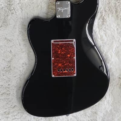 Tagima TW61 BK-DF/TT Offset Electric Guitar w/P90s, Black - B stock - Jazz Mastr image 5