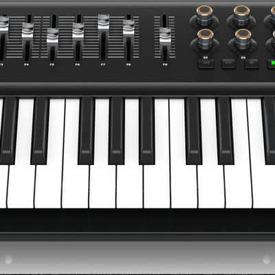 Behringer MOTOR49 USB/MIDI Keyboard Controller 49-Key Motorized Faders image 2