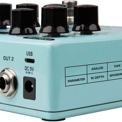 NUX Duotime Stereo Delay Pedal with Independent Time,Analog Delay,Tape Echo,Digital Delay,Modulation Delay and Verb Delay image 3