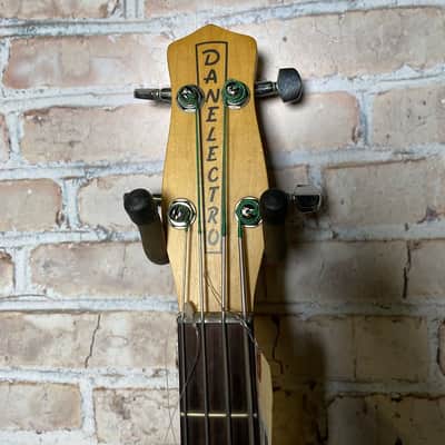 danelectro 59DC Left Handed Bass Guitar (Torrance,CA) image 3