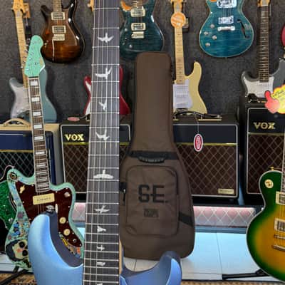 PRS SE CE 24 Standard Stoptail Satin Metallic Blue image 8