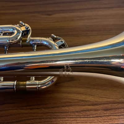 Rare Yamaha 6335HS MKII Bb Trumpet Silver image 4