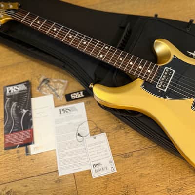 PRS USA S2 Vela 2016 - Rare Discontinued Egyptian Gold Metallic - Mint Cased w/ Docs image 2
